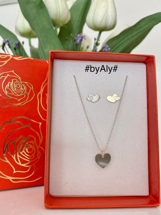 Set argint925 colier/cercei