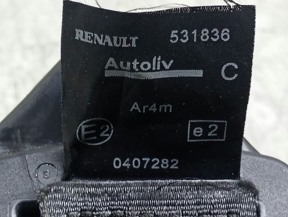 Centura siguranta spate 0407282 Dacia Sandero 1 (2008 - 2012) 1.6 benzina K7M710