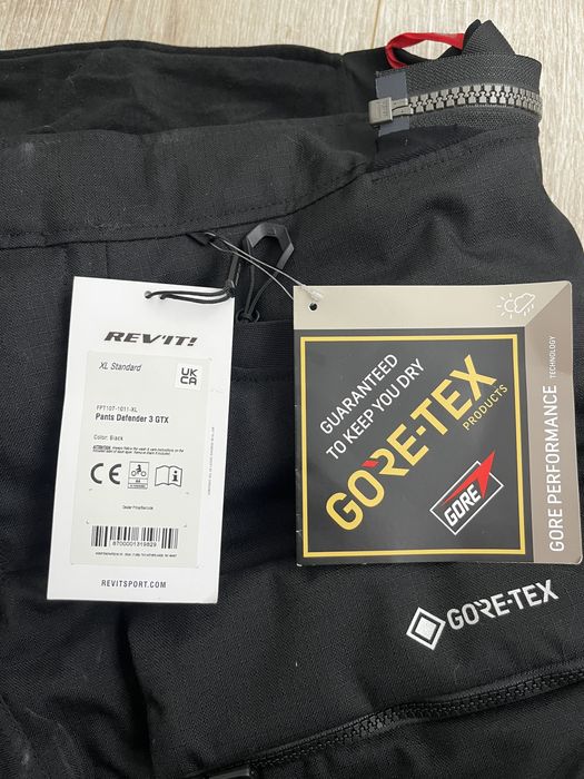 Pantaloni  Revit Defender 3GTX Black