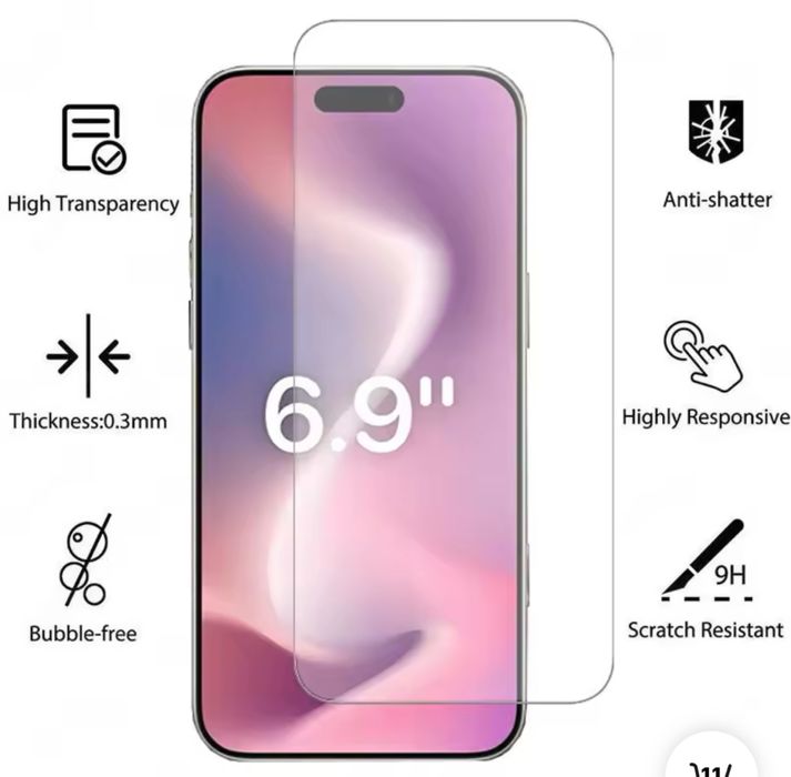 Folie sticla tempered glass  16 Pro