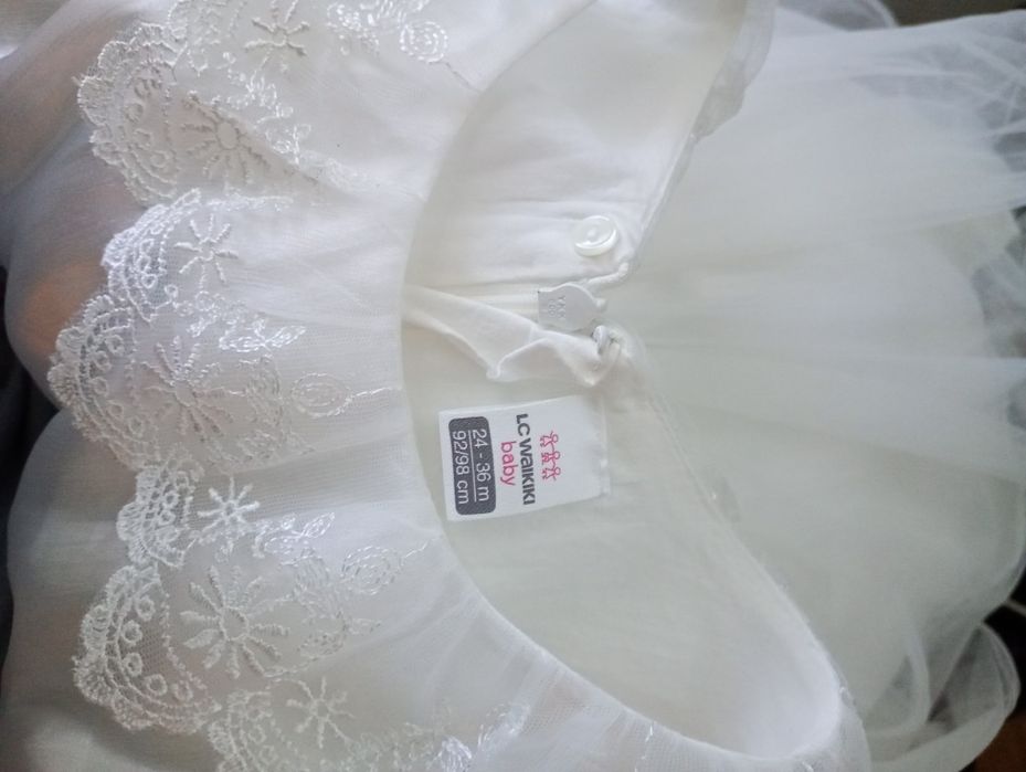 Детска булчинска рокля размер 98 см