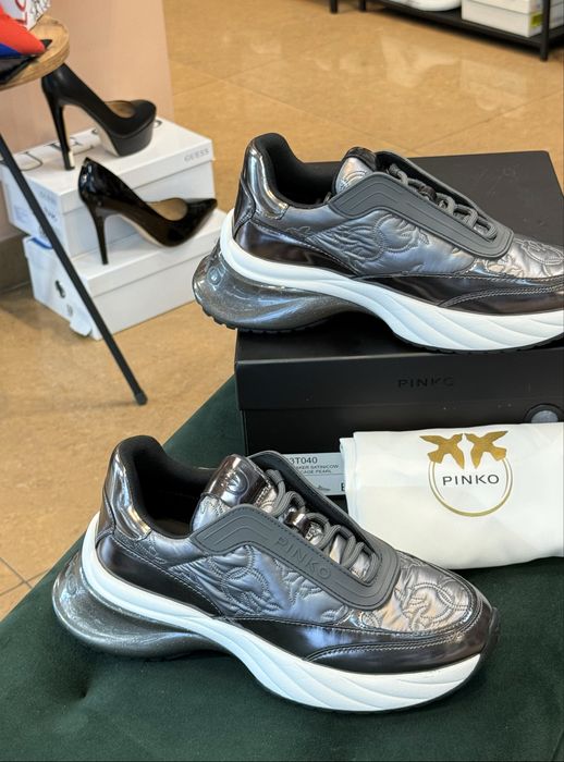 PINKO Ariel 19 Monogram Оригинални Дамски Сникърси 36–41