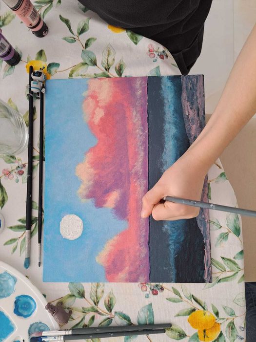 Meditatii pictura si desen pentru prescolari si elevi