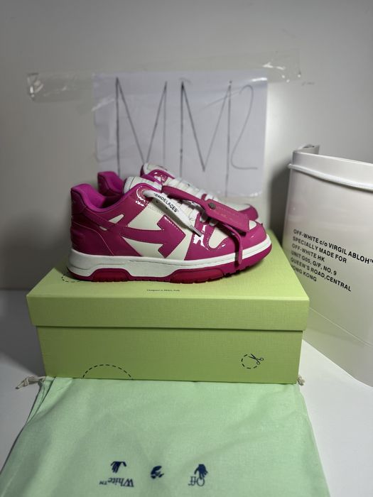 Adidasi/Sneakers Off-White Wmns Out Of Office 'Fuchsia Pink White'