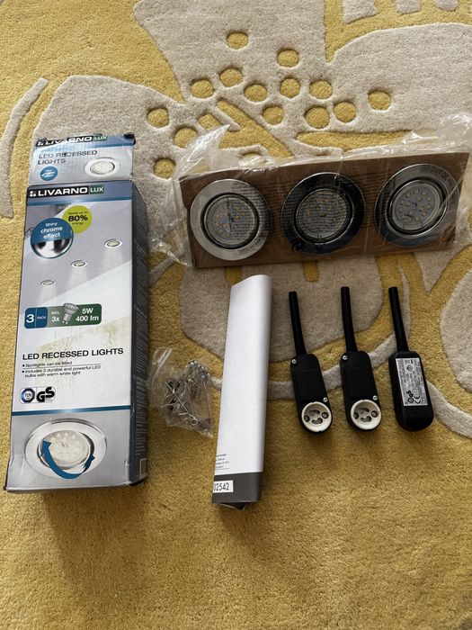 Set 3 spoturi led - Livarno