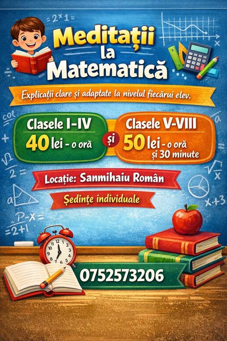 Meditații matematică