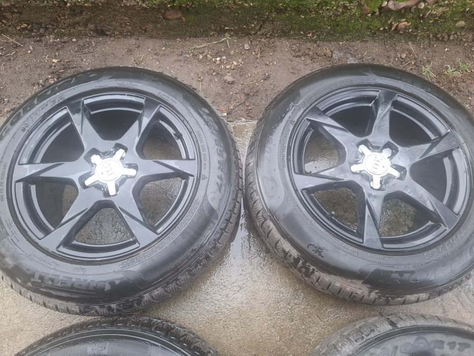 17"Audi джанти+зимни гуми 5х112