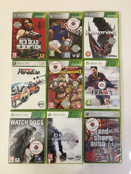 Xbox 360 complet 9 jocuri