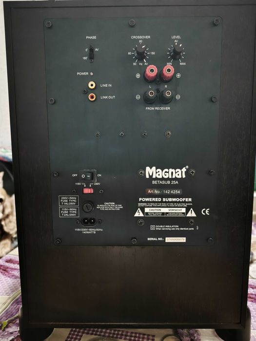 MAGNAT betasub 25A