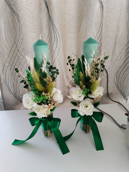 Lumânări de nuntă și botez