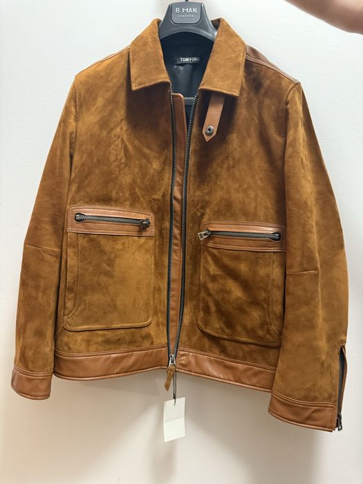 Tom Ford - Geaca piele intoarsa