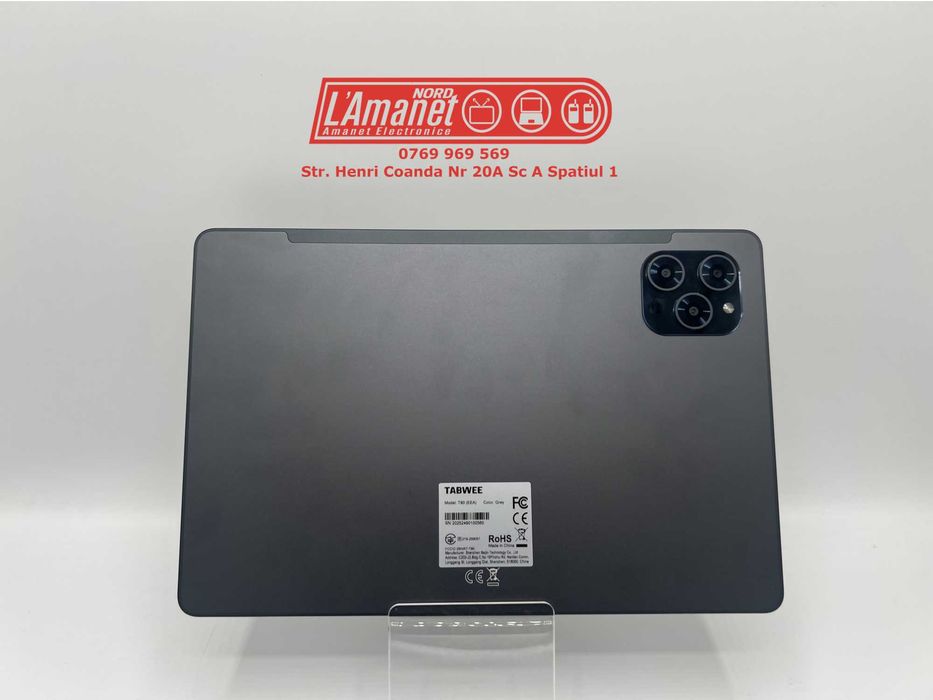 TABWEE Tablet 11 Inch Android 15 Tablets T90 128Gb 8Gb+8Gb WiFi 6 Husa si Tastatura 8000mAh - Nord