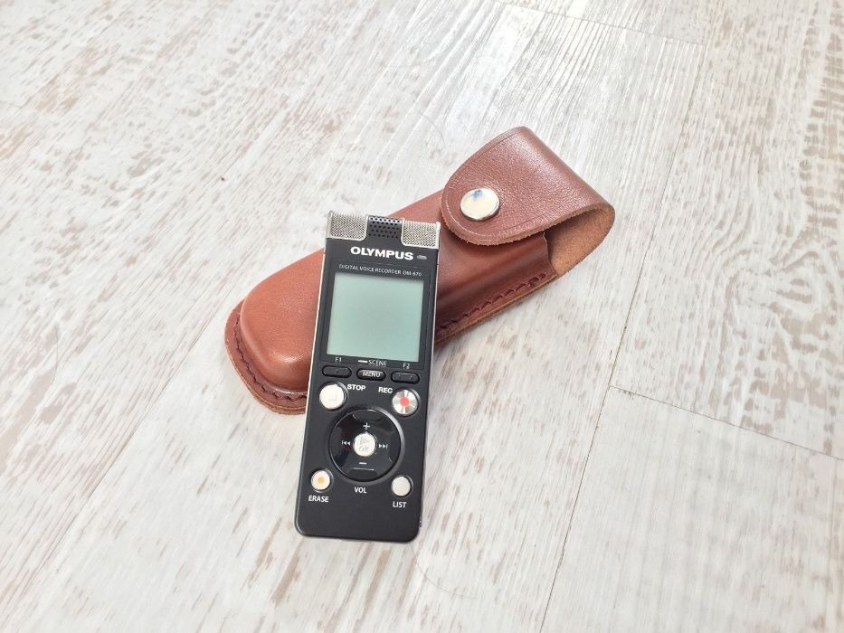 Ieftin olympus dm-670 negru reportofon de aluminiu 3 microfoane