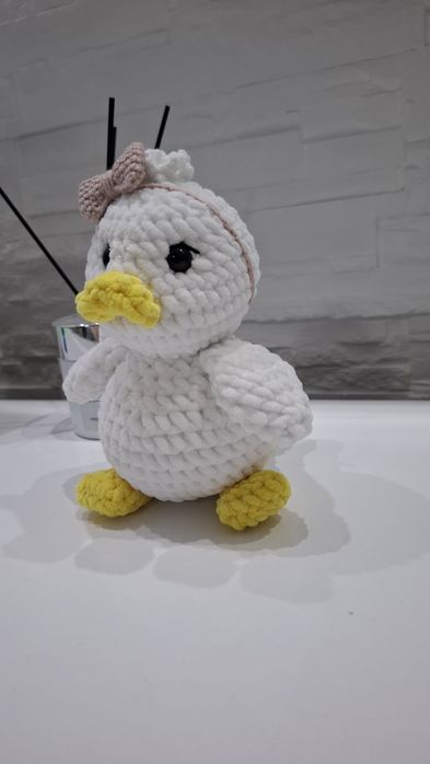 Ръчно плетено пате на една кука