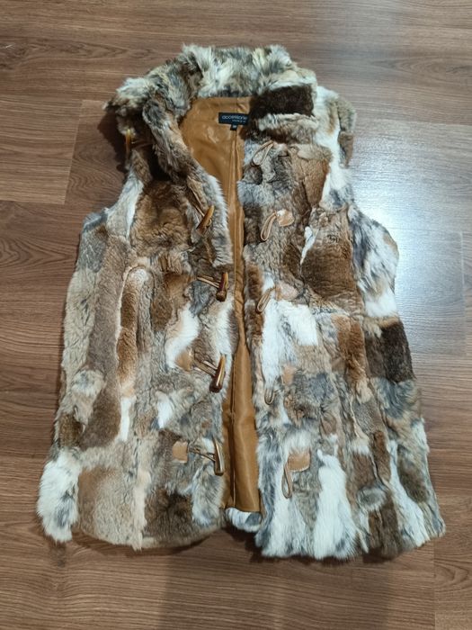 Елек от заек естествен косъм