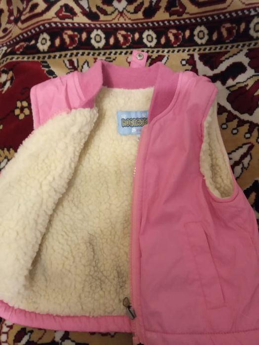 Комбинезон с курткой и жилеткой для девочки