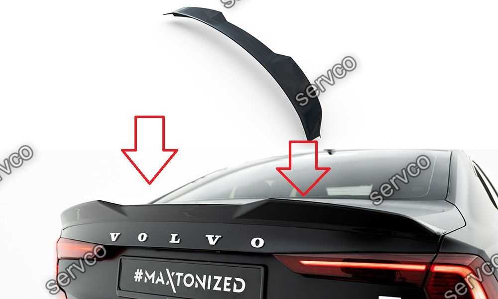Eleron spoiler cap Volvo S60 R-Design Mk3 2018- v7 - Maxton Design