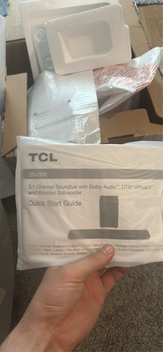 TCL soundbar 240w