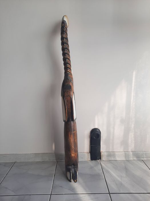 Декоративен дървен слон.