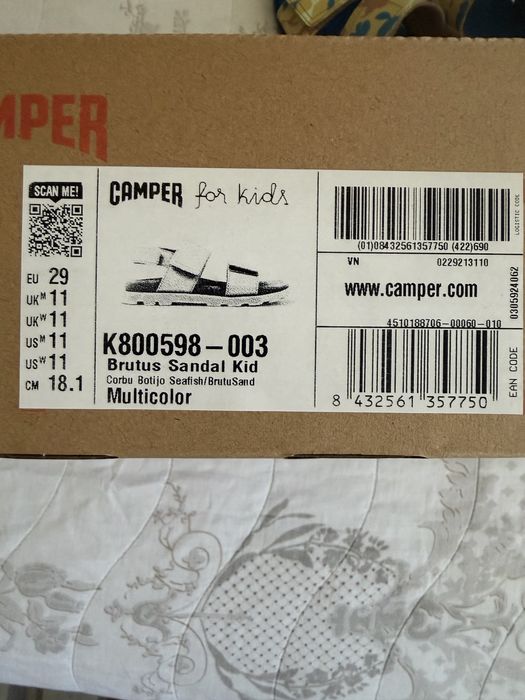 Сандали за момче Camper
