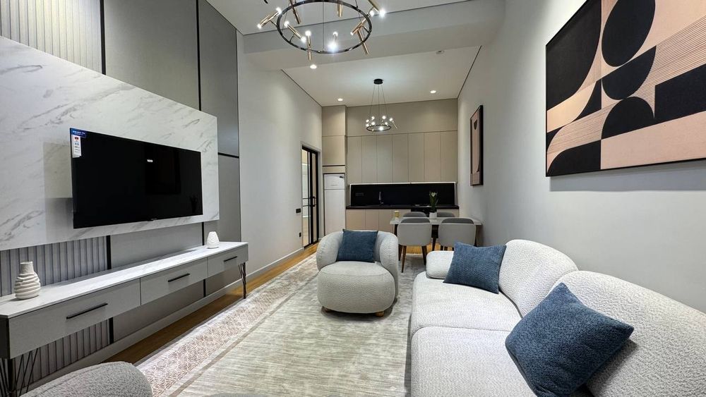 Продаётся 3х комнатная квартира ЖК Oq Saroy Deluxe новый ремонт 75м²