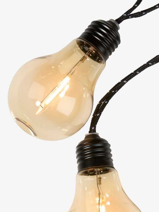 Светлинна верига с 10 LED лампи и дължина 4,8 м