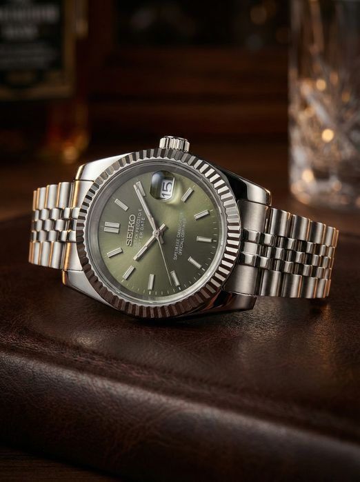 Ceas Seiko DateJust Olive