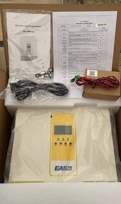 Хибриден соларен инвертор EaSun 5.6kw поддържа литиеви батерии