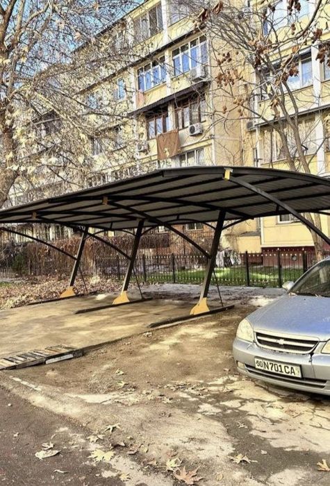 Avto naves (авто_навес)- ясаймиз урнатамиз