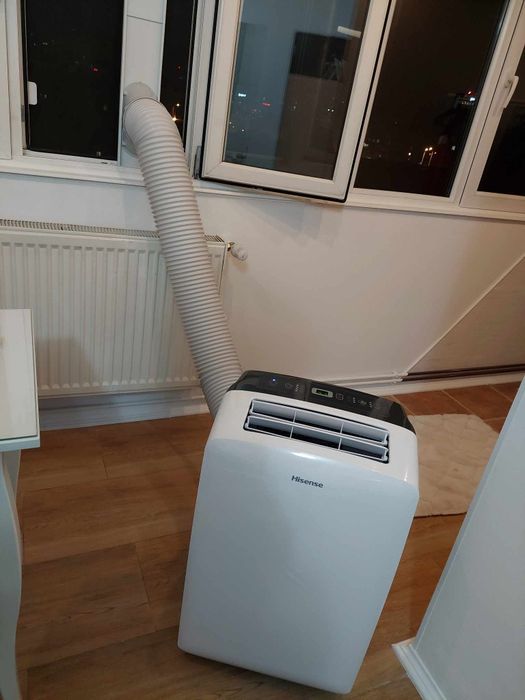 Aer conditionat portabil HISENSE APC12, 12000 BTU+Kit