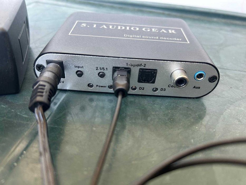Vand Convertor Digital la analog, Digital 5.1 Audio Decoder Dolby Dts