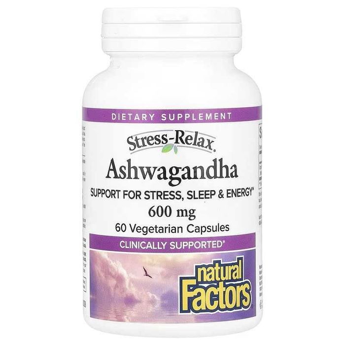 Natural Factors Stress-Relax ашваганда Ashwagandha