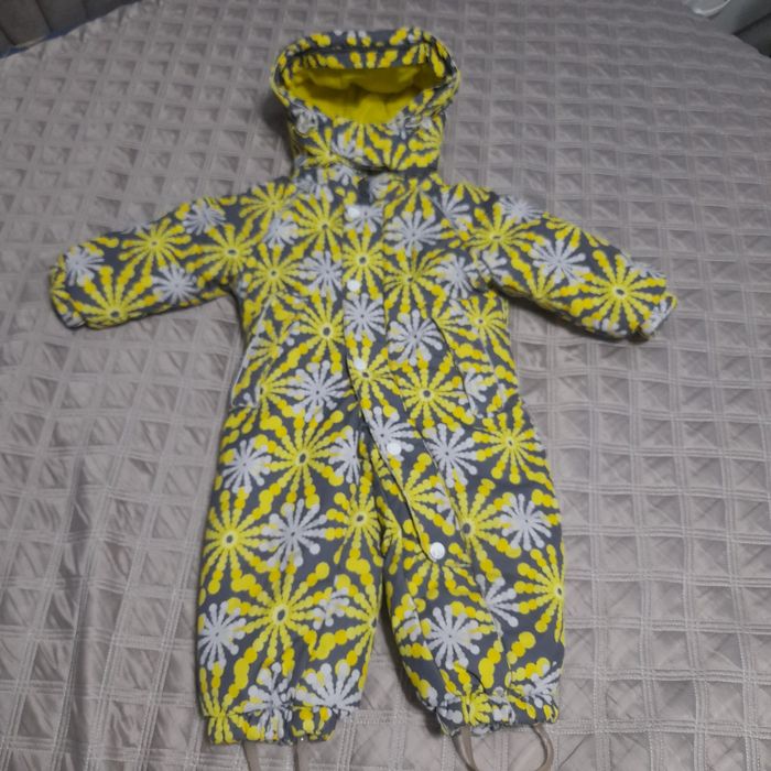 Продам зимний комбенизон 80 см.