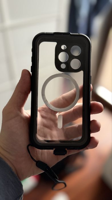 Водоустойчив кейс iPhone 15 Pro