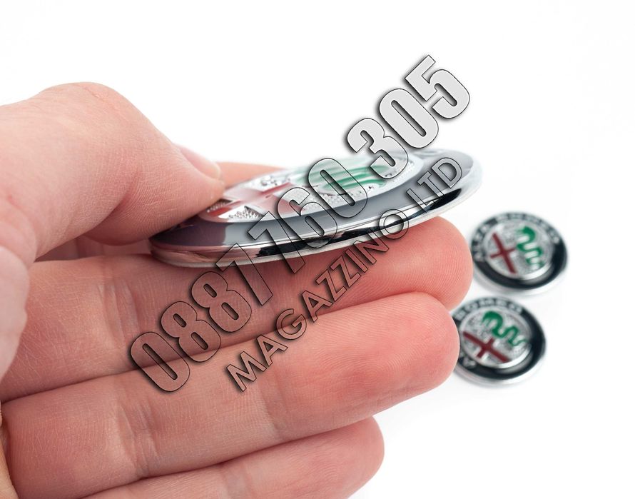 Емблема Alfa Romeo Stelvio Giulia за централна конзола джойстик