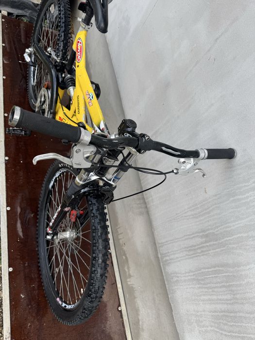 Bicicleta Saracen Havon Mountain Bike Retro Full suspension