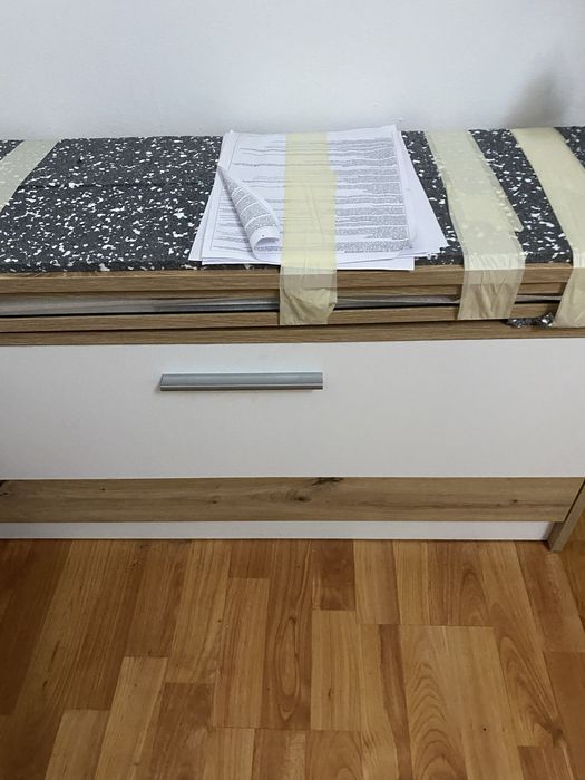 Cuier cu oglinda si pantofar nou