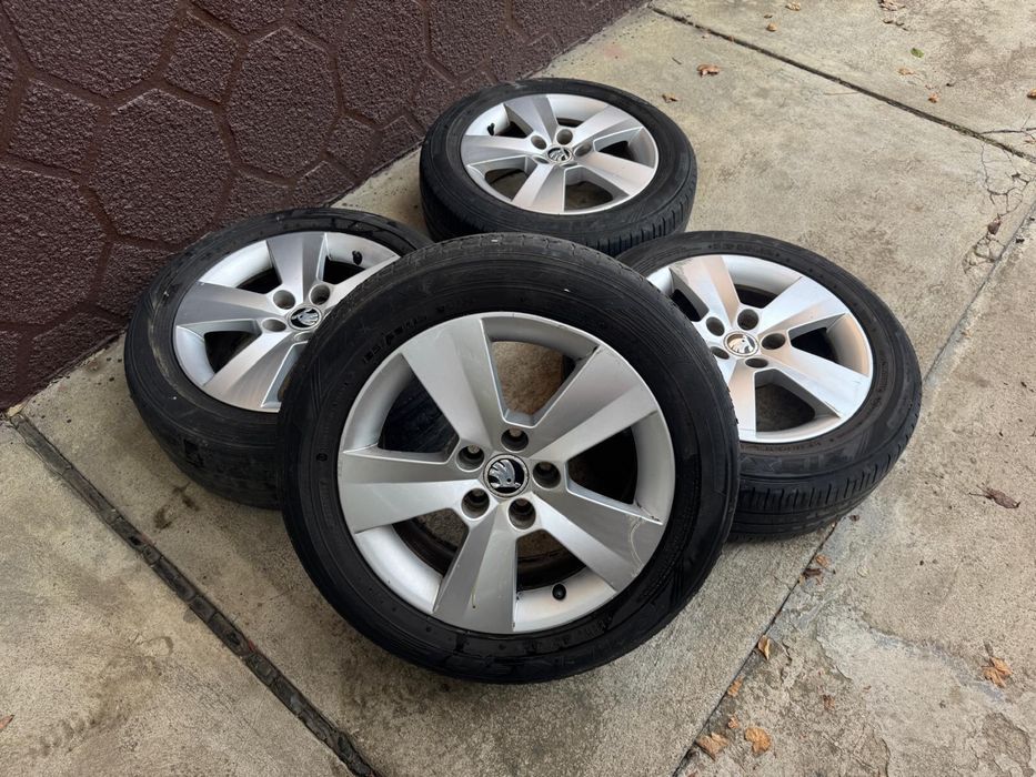 Jante skoda rapid/fabia 15”inch Et:38 2013-2022fara anvelope