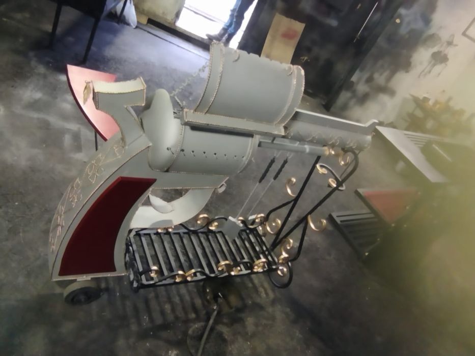 Мангал револьвер