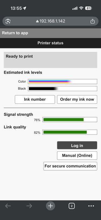 Canon Pixma TR4550 Wi-Fi