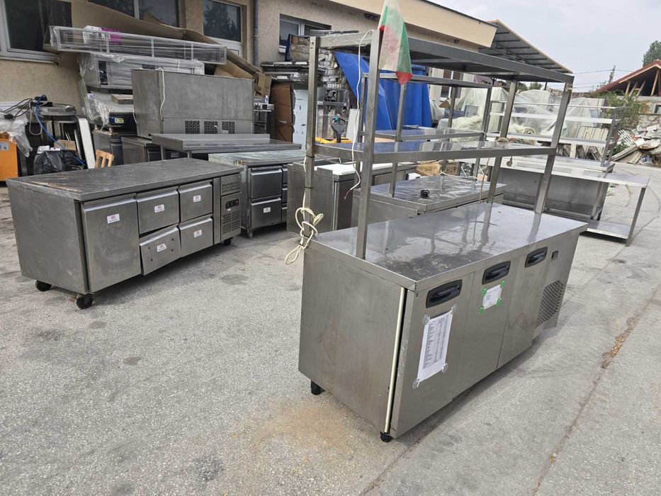 Хладилни маси с чекмеджета2000лв за брой,с 6 броя