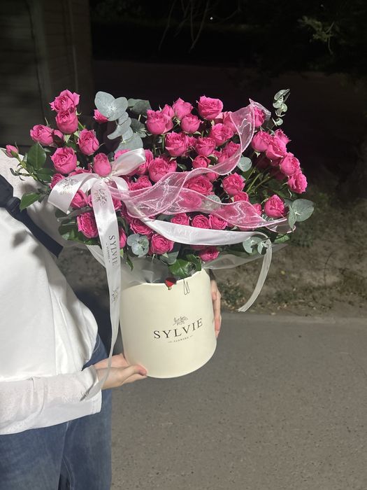 Букет, кустовые розы