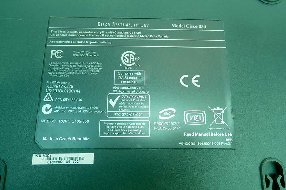 Router Cisco 800 Series