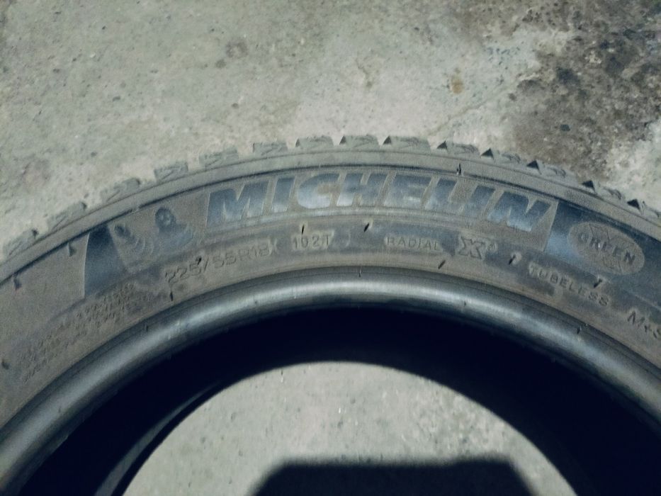 MICHELIN шипованные шины бу 18раз