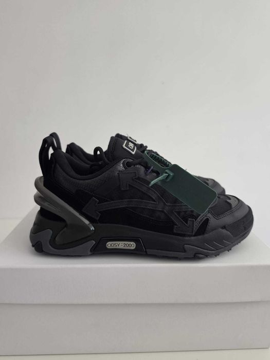Adidași Off-White Odsy-2000 – All Black (Noi, în cutie)