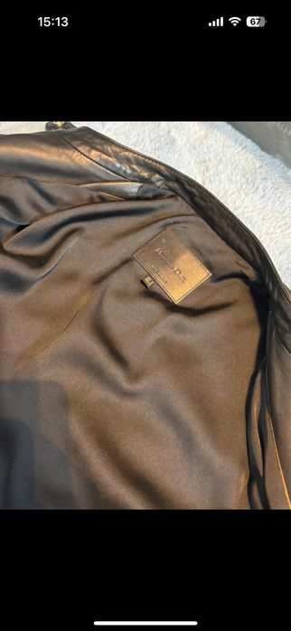 Geaca piele Massimo Dutti