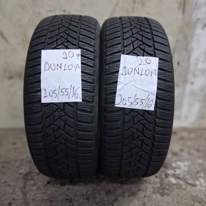 2×205/55/16 M+S.DUNLOP 2020.Stare excelenta.