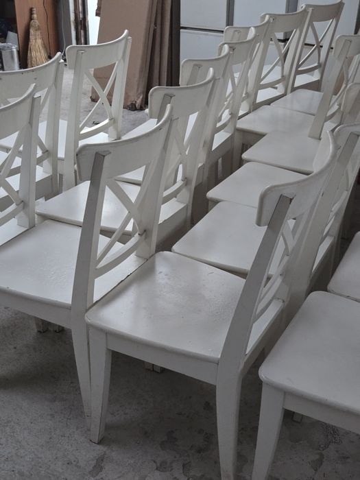 Дървени трапезни столове