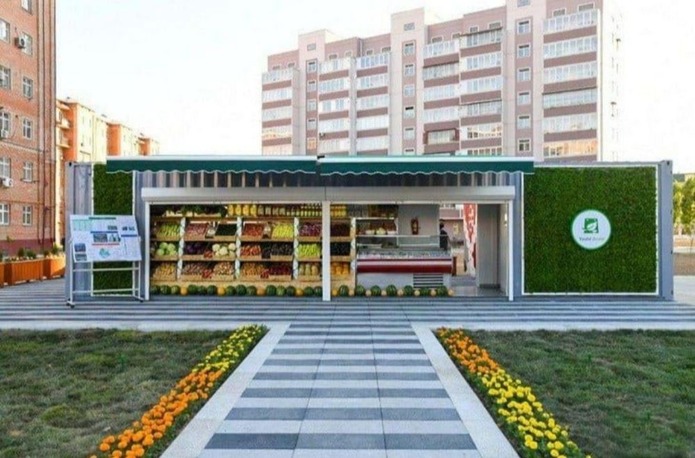 Дўкон,турар-жой учун ҳар қандай фаолият турлари учун контейнерлар