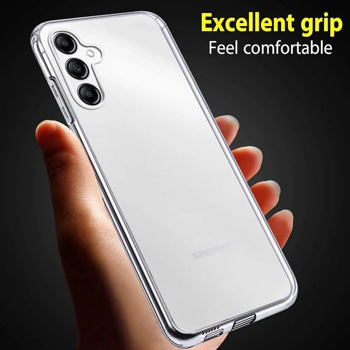 Прозрачен 360° Градуса Кейс за Samsung Galaxy S25 Ultra S24 S23 S22 FE